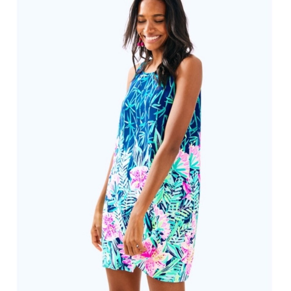 Lilly Pulitzer Jackie Silk Shift Dress